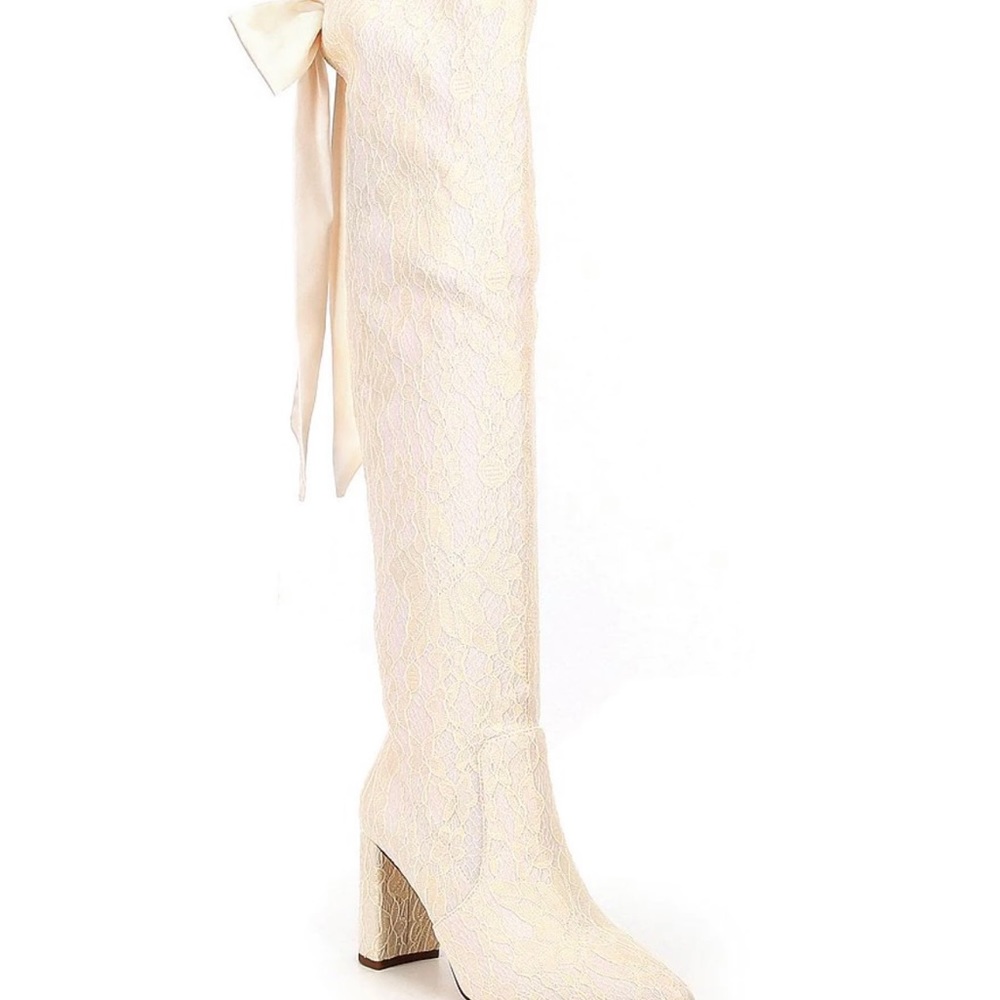 Nicola Bathie Antonio Melani Over the Knee Lace Boots